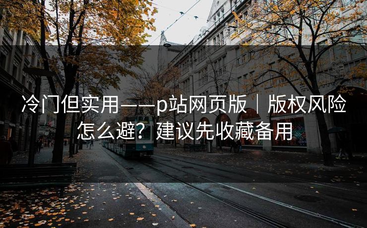 冷门但实用——p站网页版｜版权风险怎么避？建议先收藏备用